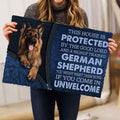 Ohaprints-Doormat-Outdoor-Indoor-German-Shepherd-Dog-This-House-Is-Protected-By-The-God-Lord-Rubber-Door-Mat-779-