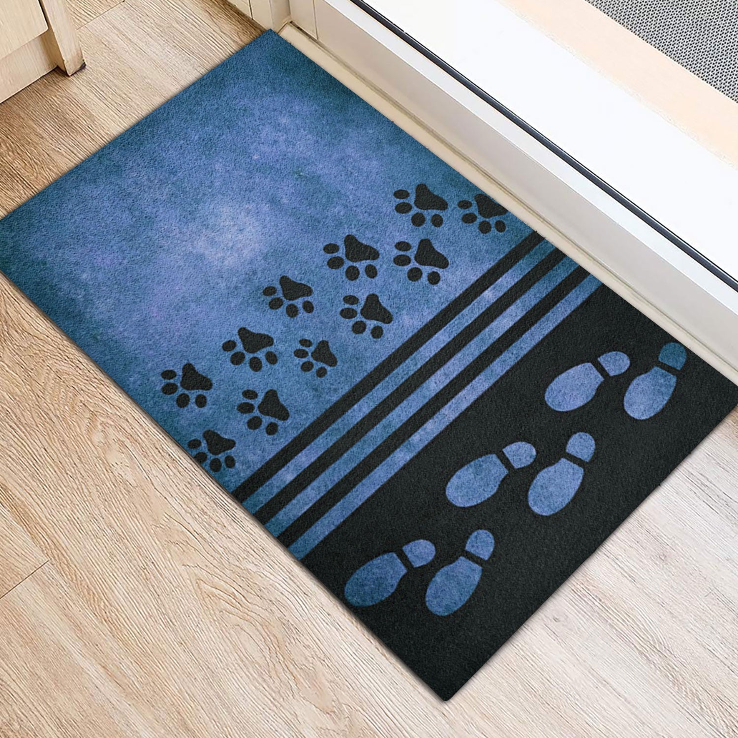 Ohaprints-Doormat-Outdoor-Indoor-Dog-Paw-Welcome-To-My-House-Rubber-Door-Mat-781-