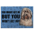 Ohaprints-Doormat-Outdoor-Indoor-Havanese-Dog-You-Might-Get-In-But-You-Won'T-Get-Out-Rubber-Door-Mat-788-18'' x 30''