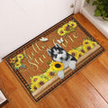 Ohaprints-Doormat-Outdoor-Indoor-Siberian-Husky-Dog-Hello-Sunflower-Butterfly-Rubber-Door-Mat-1772-