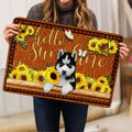 Ohaprints-Doormat-Outdoor-Indoor-Siberian-Husky-Dog-Hello-Sunflower-Butterfly-Rubber-Door-Mat-1772-