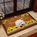 Ohaprints-Doormat-Outdoor-Indoor-Bichon-Frise-Dog-Hello-Sunflower-Butterfly-Rubber-Door-Mat-1773-