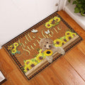 Ohaprints-Doormat-Outdoor-Indoor-Poodle-Dog-Hello-Sunflower-Butterfly-Rubber-Door-Mat-1782-