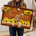 Ohaprints-Doormat-Outdoor-Indoor-Poodle-Dog-Hello-Sunflower-Butterfly-Rubber-Door-Mat-1782-