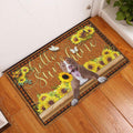 Ohaprints-Doormat-Outdoor-Indoor-Pitbull-Dog-Hello-Sunflower-Butterfly-Rubber-Door-Mat-1785-