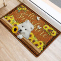 Ohaprints-Doormat-Outdoor-Indoor-Samoyed-Dog-Hello-Sunflower-Butterfly-Rubber-Door-Mat-1788-