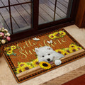 Ohaprints-Doormat-Outdoor-Indoor-Samoyed-Dog-Hello-Sunflower-Butterfly-Rubber-Door-Mat-1788-