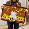 Ohaprints-Doormat-Outdoor-Indoor-Samoyed-Dog-Hello-Sunflower-Butterfly-Rubber-Door-Mat-1788-