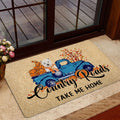 Ohaprints-Doormat-Outdoor-Indoor-West-Highland-Dog-Country-Road-Take-Me-Home-Fall-Pumpkins-Autumn-Rubber-Door-Mat-1826-