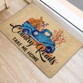 Ohaprints-Doormat-Outdoor-Indoor-English-Bulldog-Country-Road-Take-Me-Home-Fall-Pumpkins-Autumn-Rubber-Door-Mat-1836-