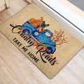 Ohaprints-Doormat-Outdoor-Indoor-French-Bulldog-Country-Road-Take-Me-Home-Fall-Pumpkins-Autumn-Rubber-Door-Mat-1842-