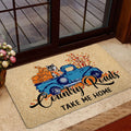 Ohaprints-Doormat-Outdoor-Indoor-Husky-Dog-Country-Road-Take-Me-Home-Fall-Pumpkins-Autumn-Rubber-Door-Mat-1843-