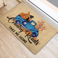 Ohaprints-Doormat-Outdoor-Indoor-Black-Labrador-Dog-Country-Road-Take-Me-Home-Fall-Pumpkin-Autumn-Rubber-Door-Mat-1844-