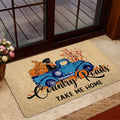 Ohaprints-Doormat-Outdoor-Indoor-Black-Labrador-Dog-Country-Road-Take-Me-Home-Fall-Pumpkin-Autumn-Rubber-Door-Mat-1844-