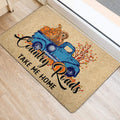 Ohaprints-Doormat-Outdoor-Indoor-Goldendoodle-Dog-Country-Road-Take-Me-Home-Fall-Pumpkins-Autumn-Rubber-Door-Mat-1846-