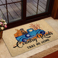 Ohaprints-Doormat-Outdoor-Indoor-Dobermann-Country-Road-Take-Me-Home-Fall-Pumpkins-Autumn-Rubber-Door-Mat-1850-