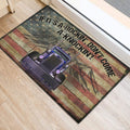 Ohaprints-Doormat-Outdoor-Indoor-Trucker-If-It'S-A-Rockin'-Don'T-Come-A-Knockin-Truck-Driver-Rubber-Door-Mat-902-