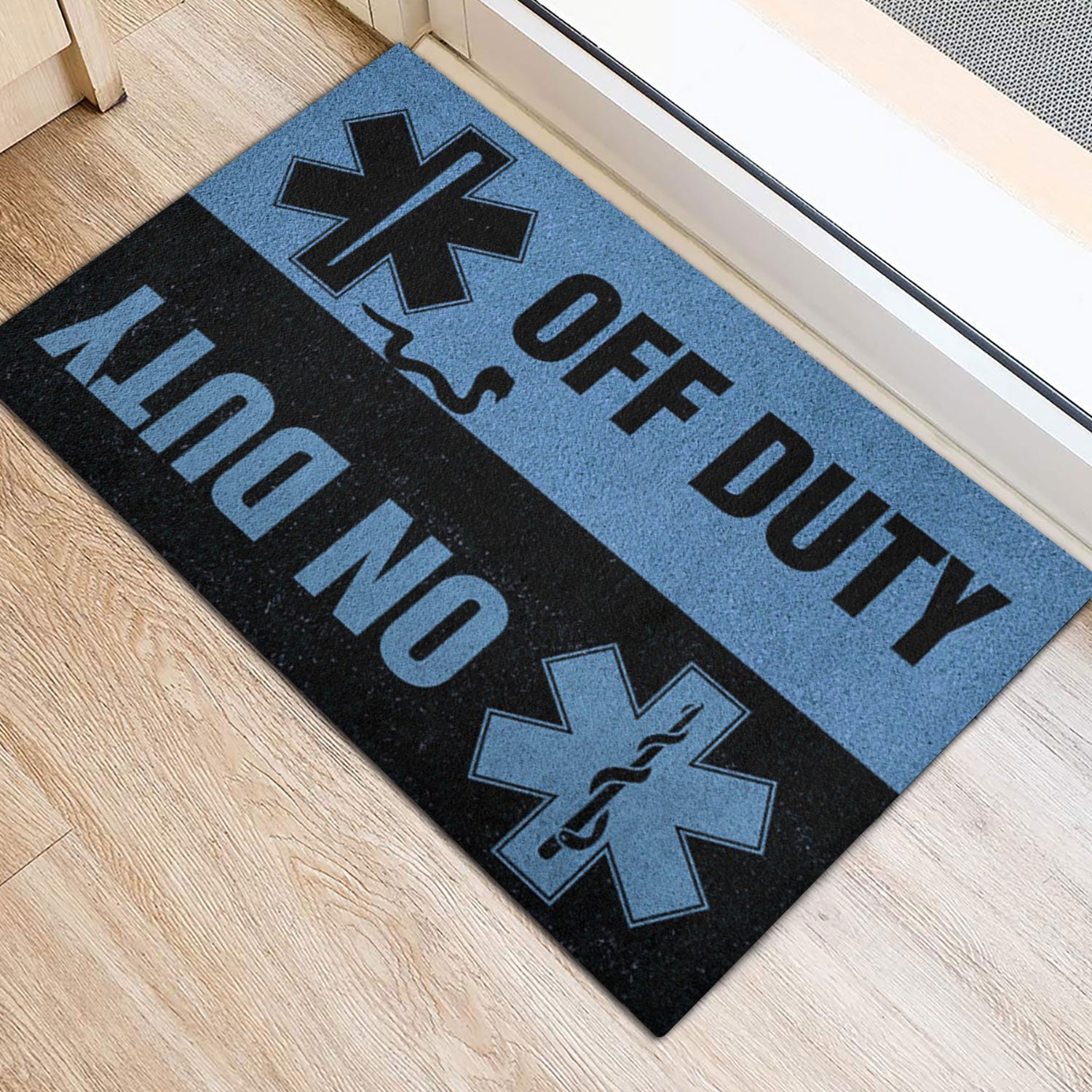 Ohaprints-Doormat-Outdoor-Indoor-Paramedic-Come-Home-Safe-Rubber-Door-Mat-913-