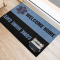 Ohaprints-Doormat-Outdoor-Indoor-Police-Come-Home-Safe-Back-The-Blue-Thin-Blue-Line-Rubber-Door-Mat-914-