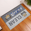 Ohaprints-Doormat-Outdoor-Indoor-Police-Dirty-Clean-Bath-Thin-Blue-Line-Rubber-Door-Mat-923-