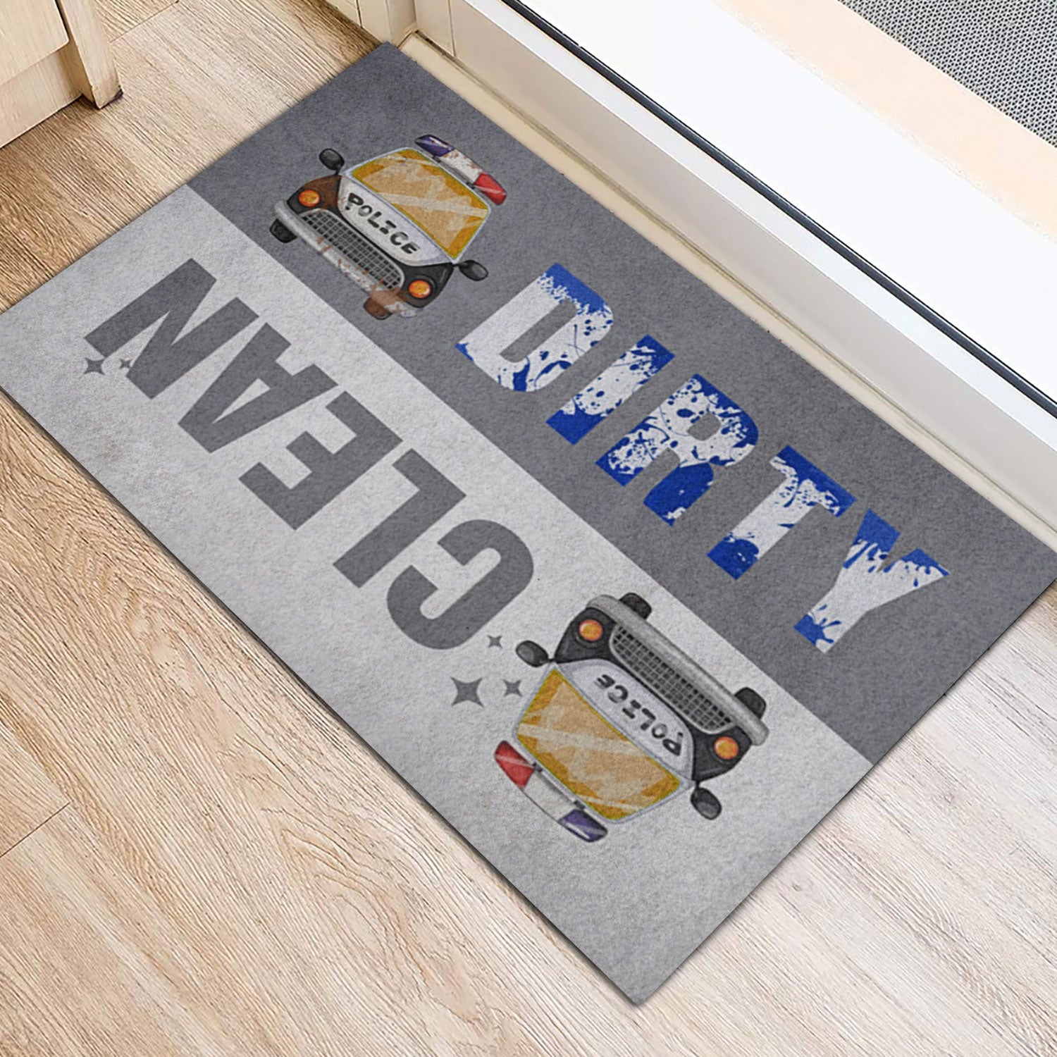 Ohaprints-Doormat-Outdoor-Indoor-Police-Dirty-Clean-Bath-Thin-Blue-Line-Rubber-Door-Mat-923-