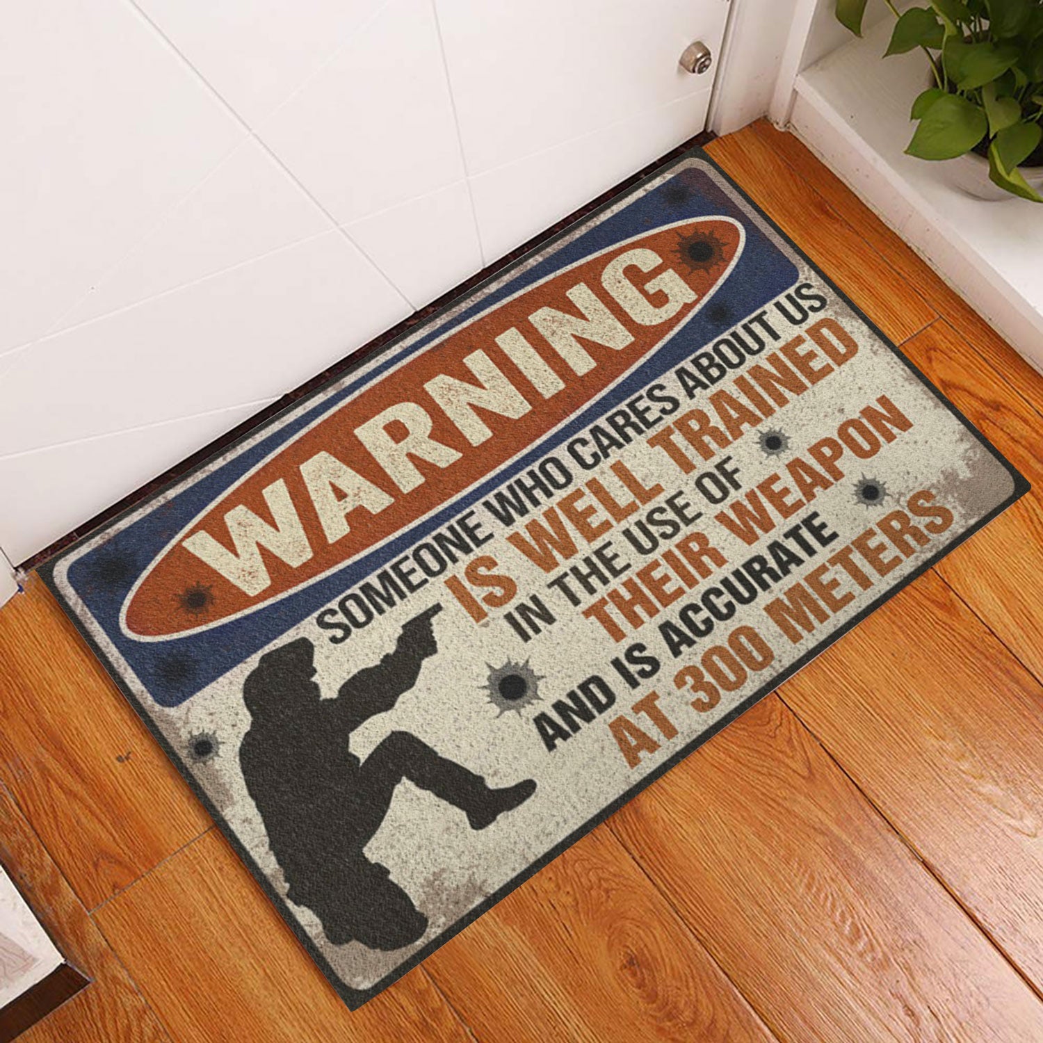 Ohaprints-Doormat-Outdoor-Indoor-Police-Warning-Someone-Who-Cares-About-Us-Thin-Blue-Line-Rubber-Door-Mat-925-