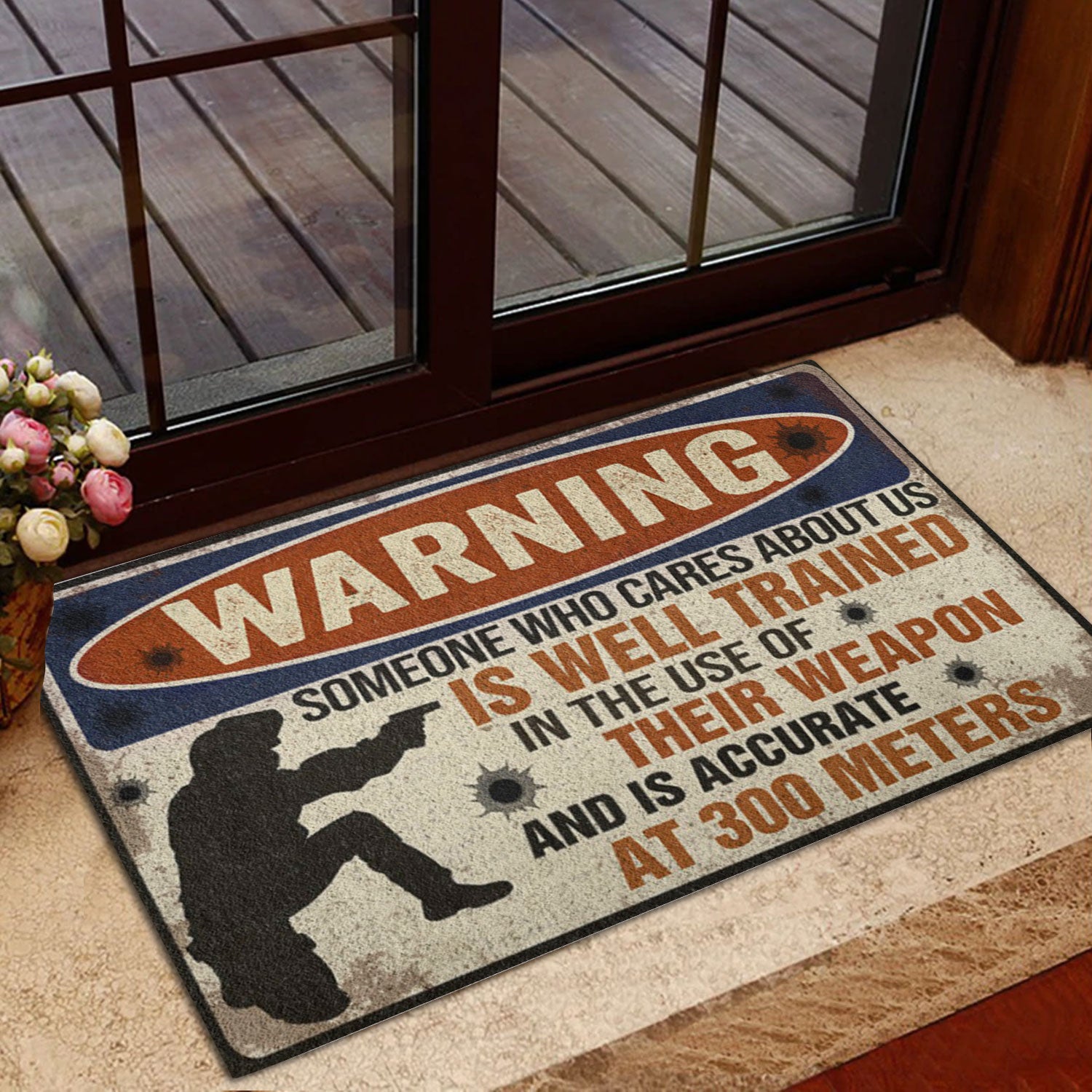 Ohaprints-Doormat-Outdoor-Indoor-Police-Warning-Someone-Who-Cares-About-Us-Thin-Blue-Line-Rubber-Door-Mat-925-