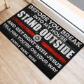 Ohaprints-Doormat-Outdoor-Indoor-Police-Property-Protected-By-High-Amendment-Property-Protected-Rubber-Door-Mat-935-