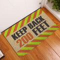 Ohaprints-Doormat-Outdoor-Indoor-Firefighter-Keep-Back-200-Feet-Thin-Red-Line-Fireman-Rubber-Door-Mat-927-