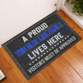 Ohaprints-Doormat-Outdoor-Indoor-Police-A-Proud-Thin-Blue-Line-Family-Lives-Here-Rubber-Door-Mat-931-