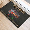 Ohaprints-Doormat-Outdoor-Indoor-Firefighter-Fire-Truck-Sorry-I-Missed-Your-Call-Thin-Red-Line-Rubber-Door-Mat-944-