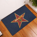 Ohaprints-Doormat-Outdoor-Indoor-Police-Star-Back-The-Blue-Thin-Blue-Line-Rubber-Door-Mat-949-