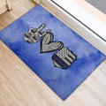 Ohaprints-Doormat-Outdoor-Indoor-Peace-Love-Back-The-Blue-Police-Officers-Thin-Blue-Line-Glitter-Rubber-Door-Mat-995-