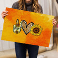 Ohaprints-Doormat-Outdoor-Indoor-Peace-Love-Sunflower-Hippie-Rubber-Door-Mat-998-