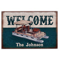 Ohaprints-Doormat-Outdoor-Indoor-Pontoon-Boats-Pontoons-Lake-House-Boat-Custom-Personalized-Name-Rubber-Door-Mat-1003-18'' x 30''