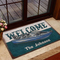 Ohaprints-Doormat-Outdoor-Indoor-Fishing-Boats-Pontoons-Lake-House-Boat-Custom-Personalized-Name-Rubber-Door-Mat-1006-