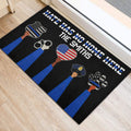 Ohaprints-Doormat-Outdoor-Indoor-Police-Hate-Has-No-Home-Here-Blue-Line-Custom-Personalized-Name-Rubber-Door-Mat-1033-