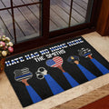 Ohaprints-Doormat-Outdoor-Indoor-Police-Hate-Has-No-Home-Here-Blue-Line-Custom-Personalized-Name-Rubber-Door-Mat-1033-