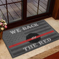 Ohaprints-Doormat-Outdoor-Indoor-We-Back-The-Red-Firefighter-Fireman-Custom-Personalized-Name-Rubber-Door-Mat-1041-