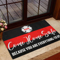 Ohaprints-Doormat-Outdoor-Indoor-Firefighter-Come-Home-Safe-Back-The-Red-Custom-Personalized-Name-Rubber-Door-Mat-1043-