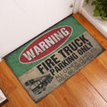 Ohaprints-Doormat-Outdoor-Indoor-Firefighter-Fire-Truck-Parking-Only-Back-The-Red-Thin-Red-Line-Rubber-Door-Mat-1046-