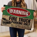 Ohaprints-Doormat-Outdoor-Indoor-Firefighter-Fire-Truck-Parking-Only-Back-The-Red-Thin-Red-Line-Rubber-Door-Mat-1046-