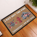 Ohaprints-Doormat-Outdoor-Indoor-Firefighter-I-Put-Out-The-Fire-Fireman-Back-The-Red-Thin-Line-Rubber-Door-Mat-1048-