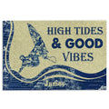 Ohaprints-Doormat-Outdoor-Indoor-Sufing-High-Tides--Good-Vibes-Sufer-Custom-Personalized-Name-Rubber-Door-Mat-1070-18'' x 30''