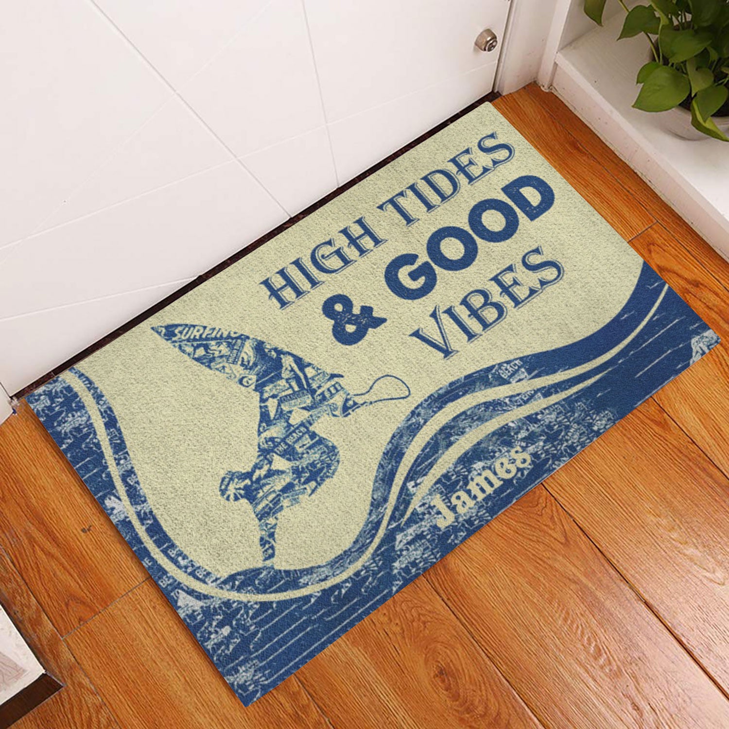 Ohaprints-Doormat-Outdoor-Indoor-Sufing-High-Tides--Good-Vibes-Sufer-Custom-Personalized-Name-Rubber-Door-Mat-1070-