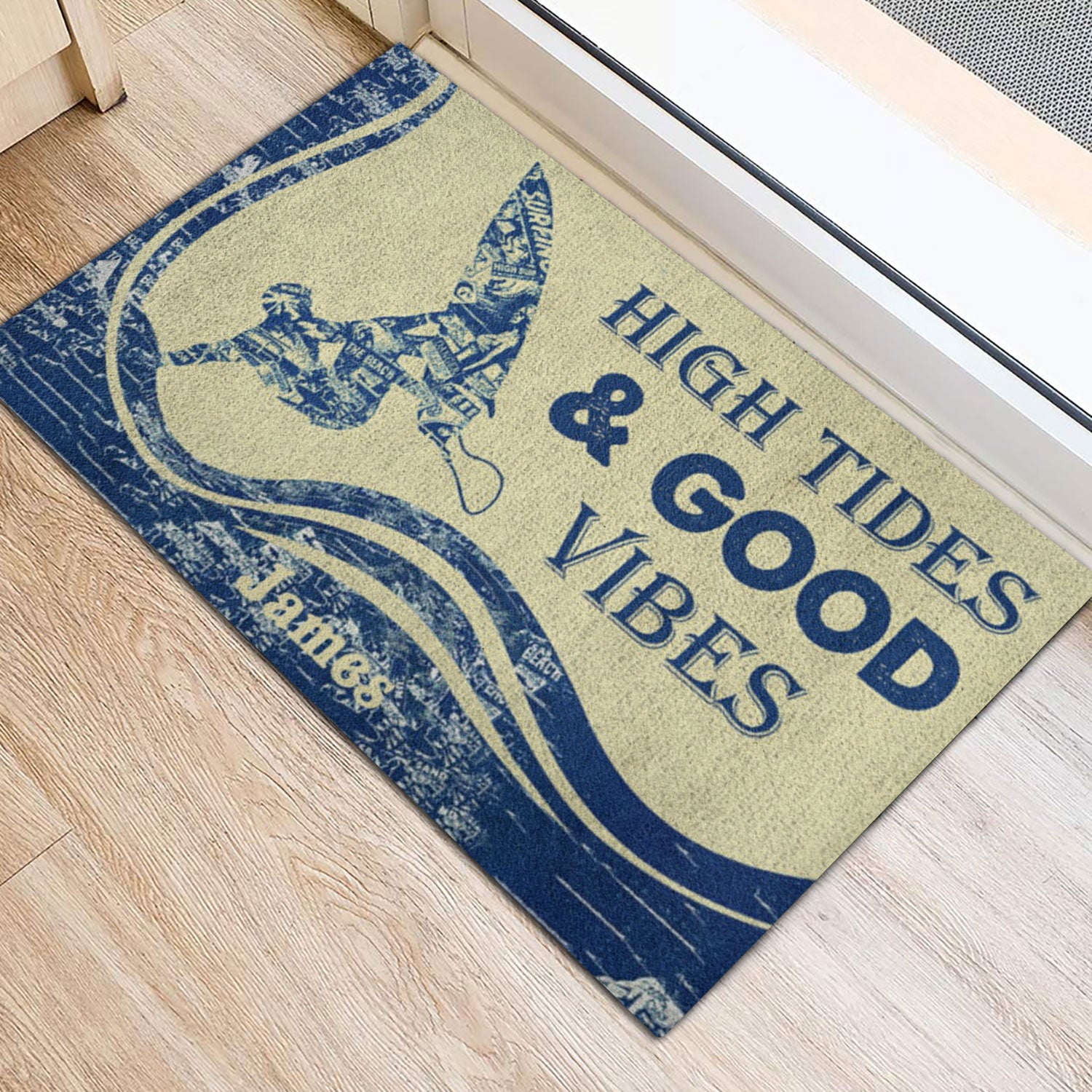 Ohaprints-Doormat-Outdoor-Indoor-Sufing-High-Tides--Good-Vibes-Sufer-Custom-Personalized-Name-Rubber-Door-Mat-1070-