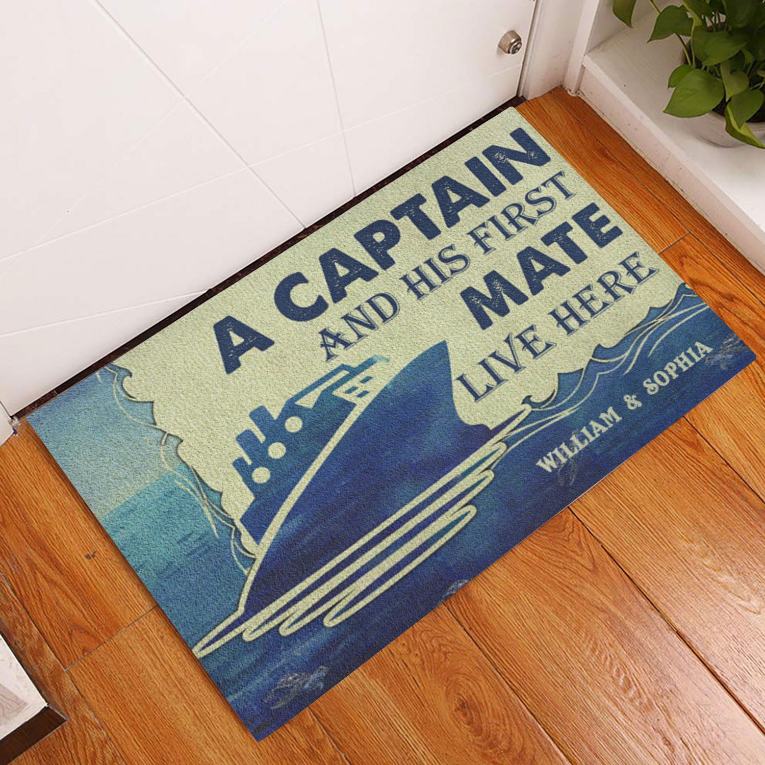 Ohaprints-Doormat-Outdoor-Indoor-Captain-And-His-First-Mate-Live-Here-Custom-Personalized-Name-Rubber-Door-Mat-1071-