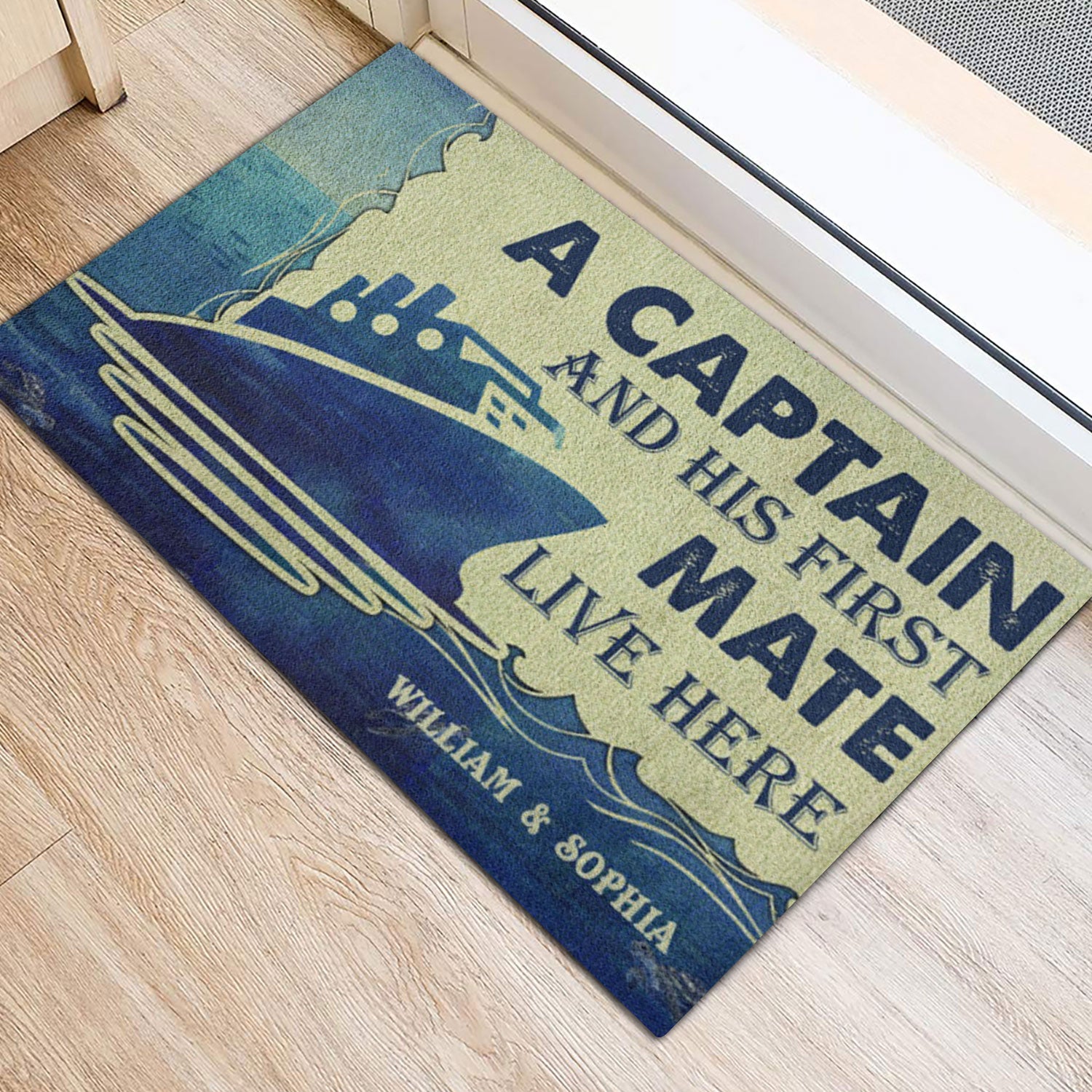 Ohaprints-Doormat-Outdoor-Indoor-Captain-And-His-First-Mate-Live-Here-Custom-Personalized-Name-Rubber-Door-Mat-1071-