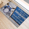 Ohaprints-Doormat-Outdoor-Indoor-Drummer-His-Lovely-Lady-Stick-Together-Custom-Personalized-Name-Rubber-Door-Mat-1077-