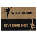 Ohaprints-Doormat-Outdoor-Indoor-Ballet-Welcome-Home-Come-Home-Safe-Rubber-Door-Mat-1083-18'' x 30''